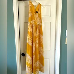 Anthropologie Sunday in Brooklyn Montreux Maxi Dress Yellow Size 4